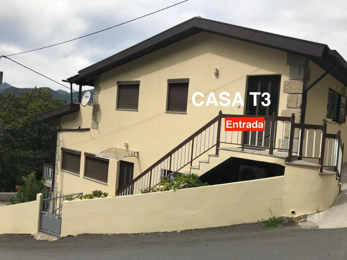شقة Casa De Casarelhos - Vistas Rio, Campo E Montanha - Lareira جيريز المظهر الخارجي الصورة