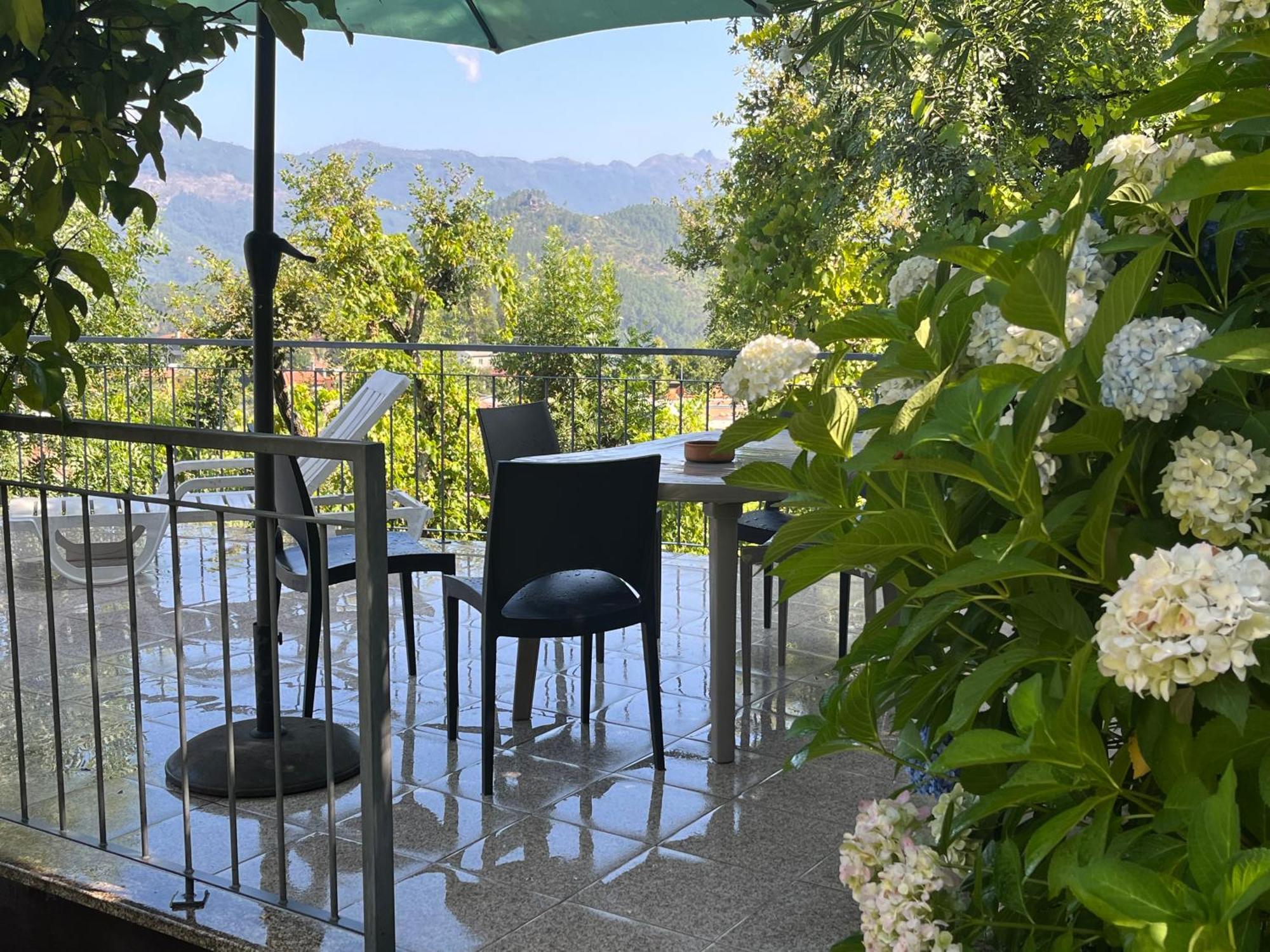 شقة Casa De Casarelhos - Vistas Rio, Campo E Montanha - Lareira جيريز المظهر الخارجي الصورة
