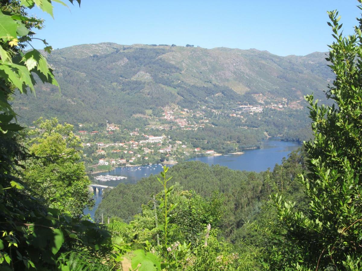 شقة Casa De Casarelhos - Vistas Rio, Campo E Montanha - Lareira جيريز المظهر الخارجي الصورة