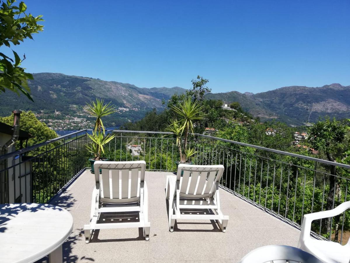 شقة Casa De Casarelhos - Vistas Rio, Campo E Montanha - Lareira جيريز المظهر الخارجي الصورة